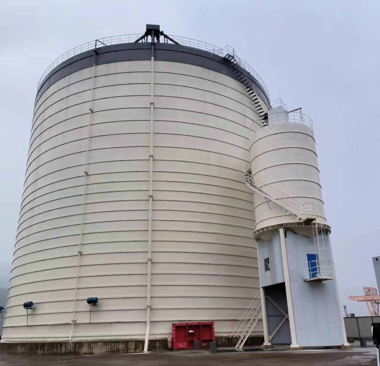 罗庄10万吨水泥钢板库